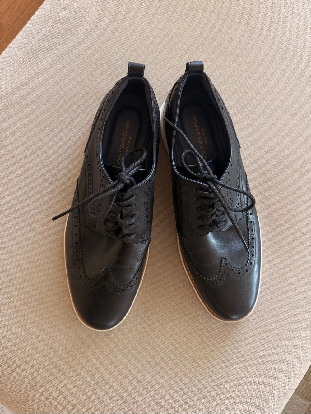 Men’s Cole Haan Black Leather Original Grand Evolution Oxford